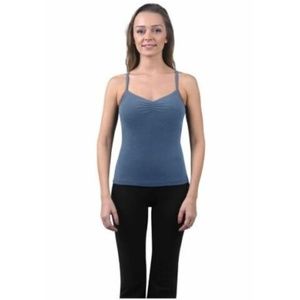 LULLI Brushed Cotton Pinched Front Camisole Ursula